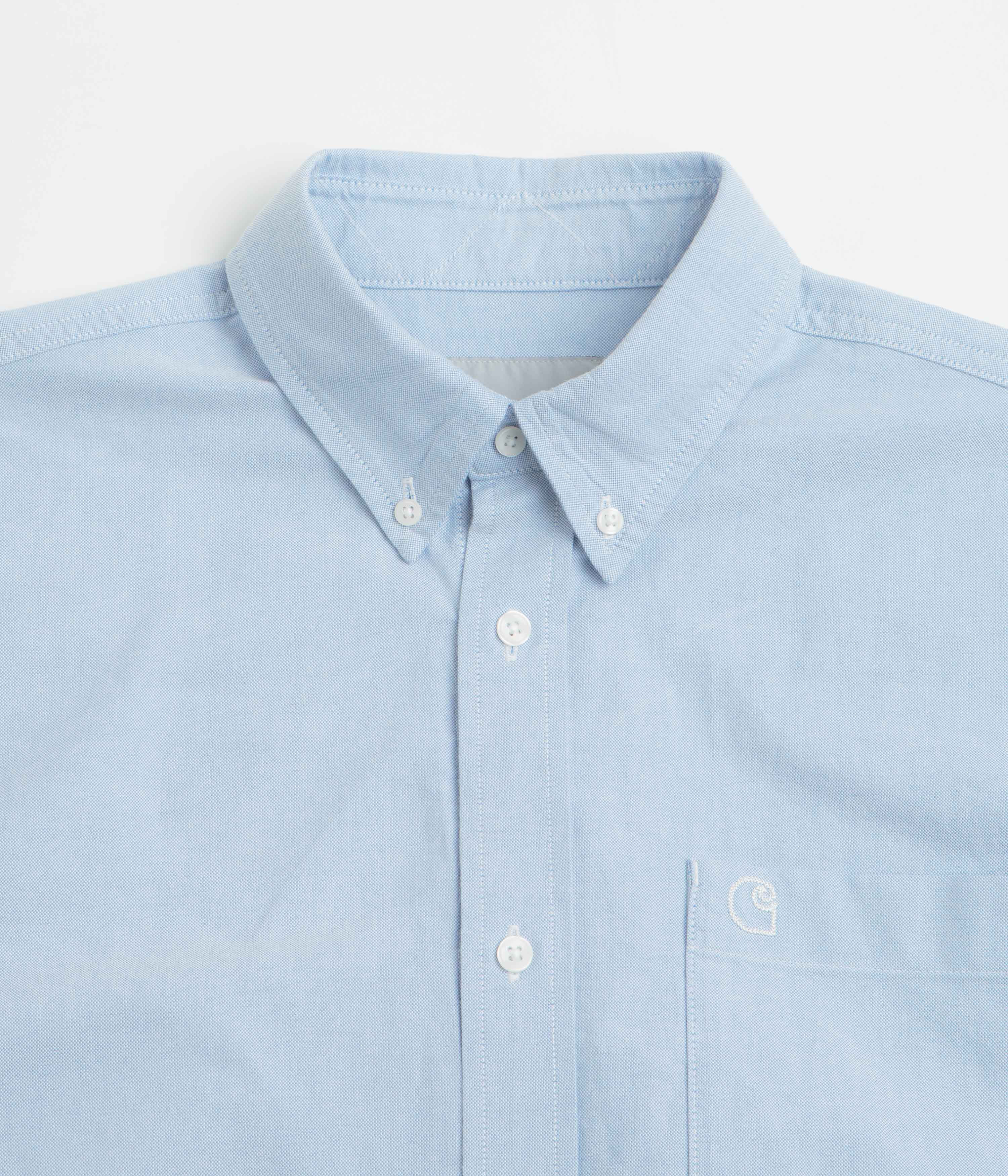 Carhartt Braxton Short Sleeve Shirt - Bleach / Wax