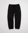 Carhartt Chase Sweatpants - Black / Black / Gold