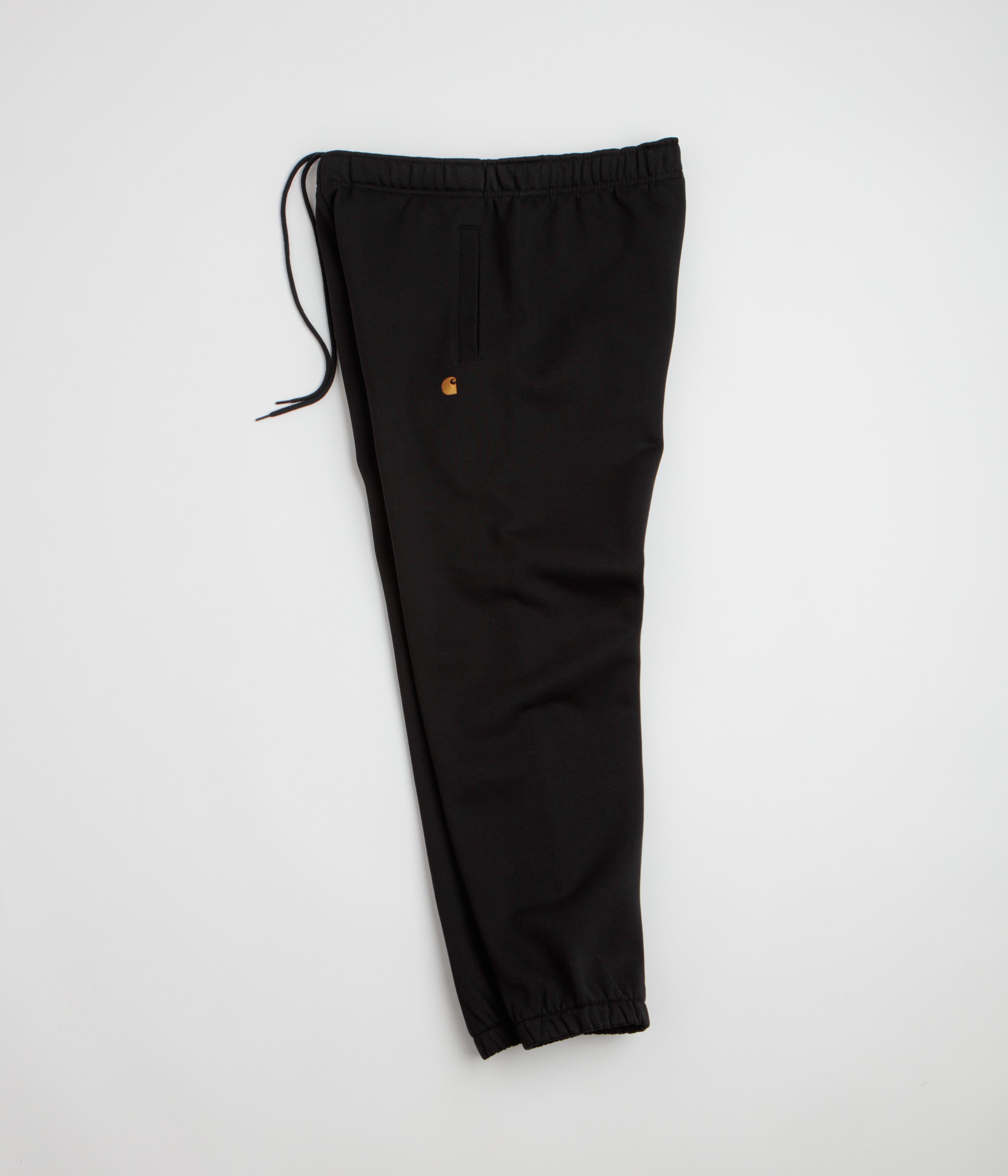 Carhartt Chase Sweatpants - Black / Black / Gold