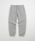 Carhartt Chase Sweatpants - Grey Heather / Gold / Grey