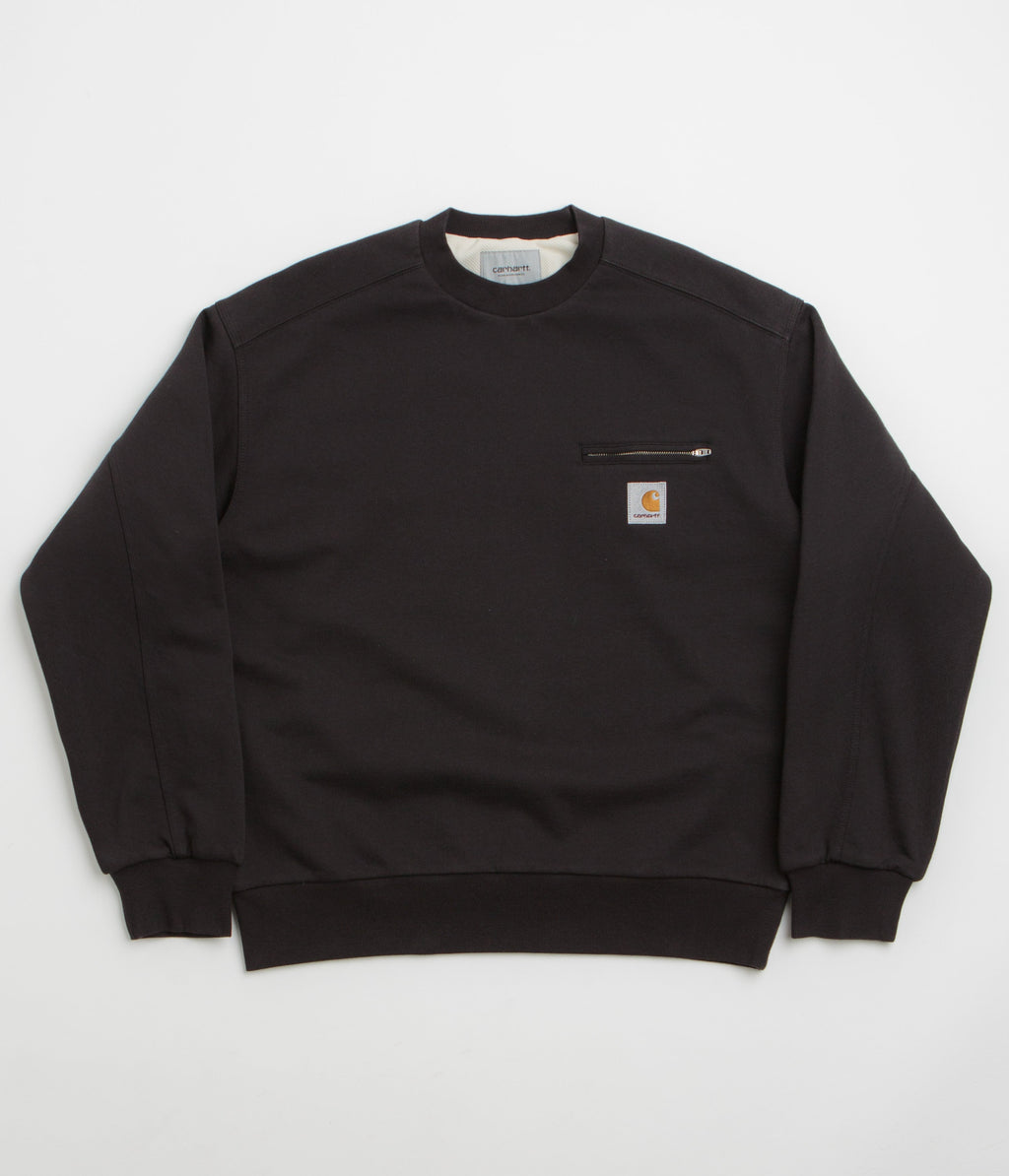 Carhartt Detroit Crewneck Sweatshirt - Black