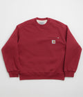 Carhartt Detroit Crewneck Sweatshirt - Scarlet