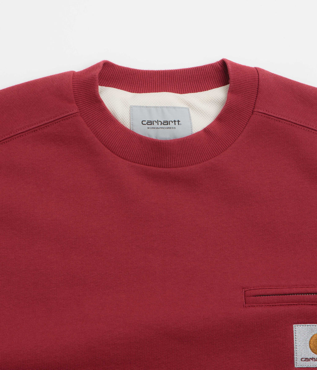 Carhartt Detroit Crewneck Sweatshirt - Scarlet