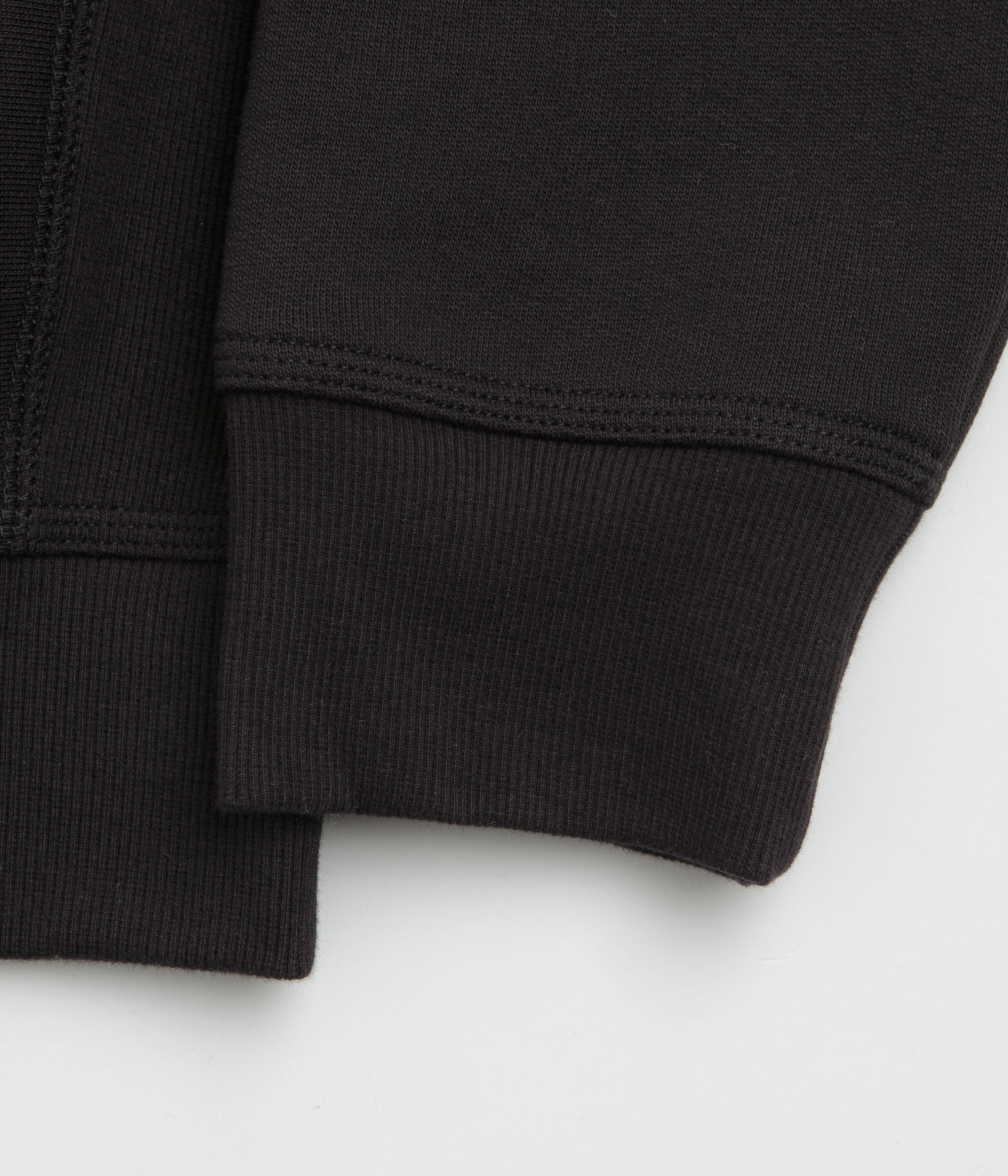 Carhartt Half Zip American Script Sweatshirt - Black