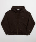 Carhartt Hooded Painter Jacket - Tobacco Destroy Wash / Splatter