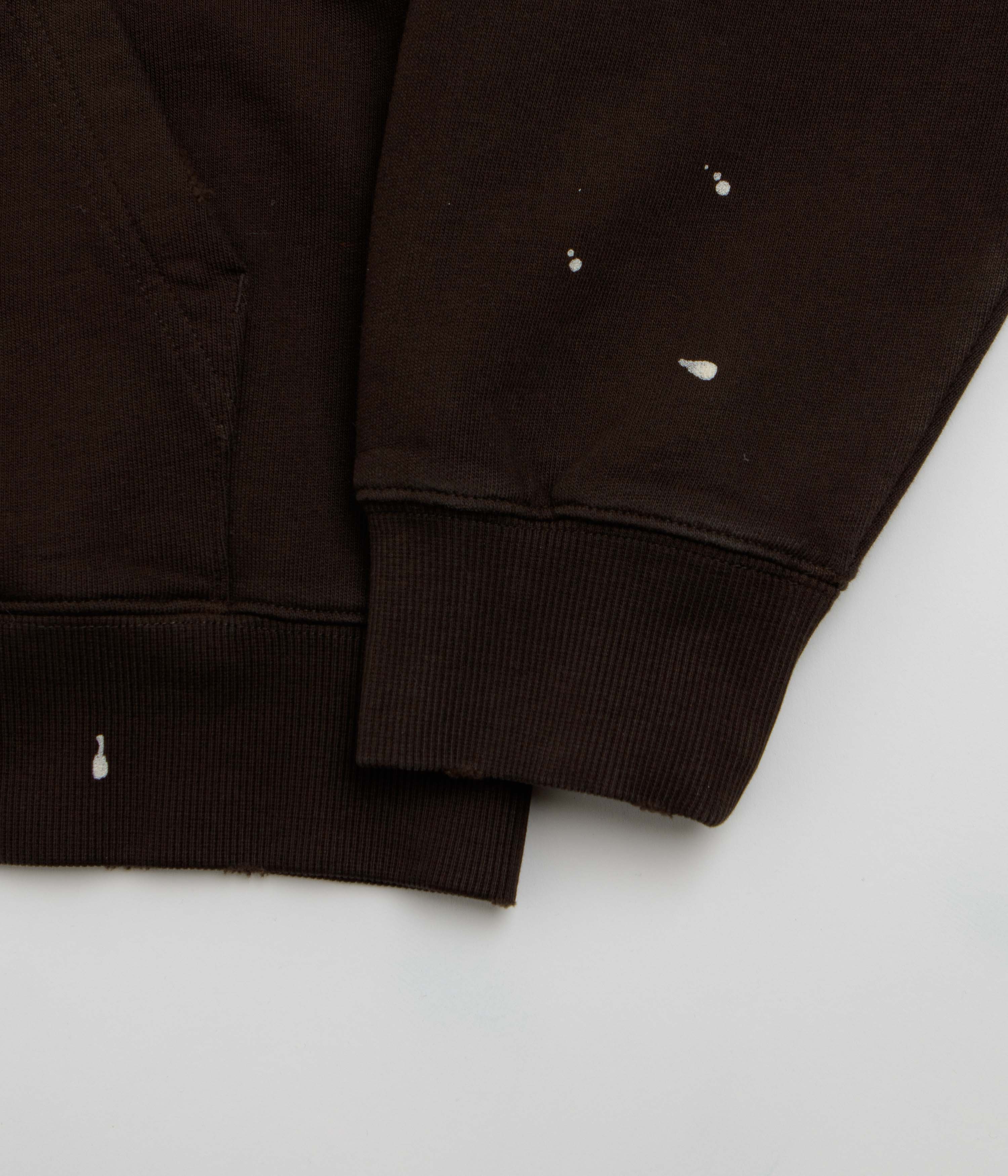 Carhartt Hooded Painter Jacket - Tobacco Destroy Wash / Splatter
