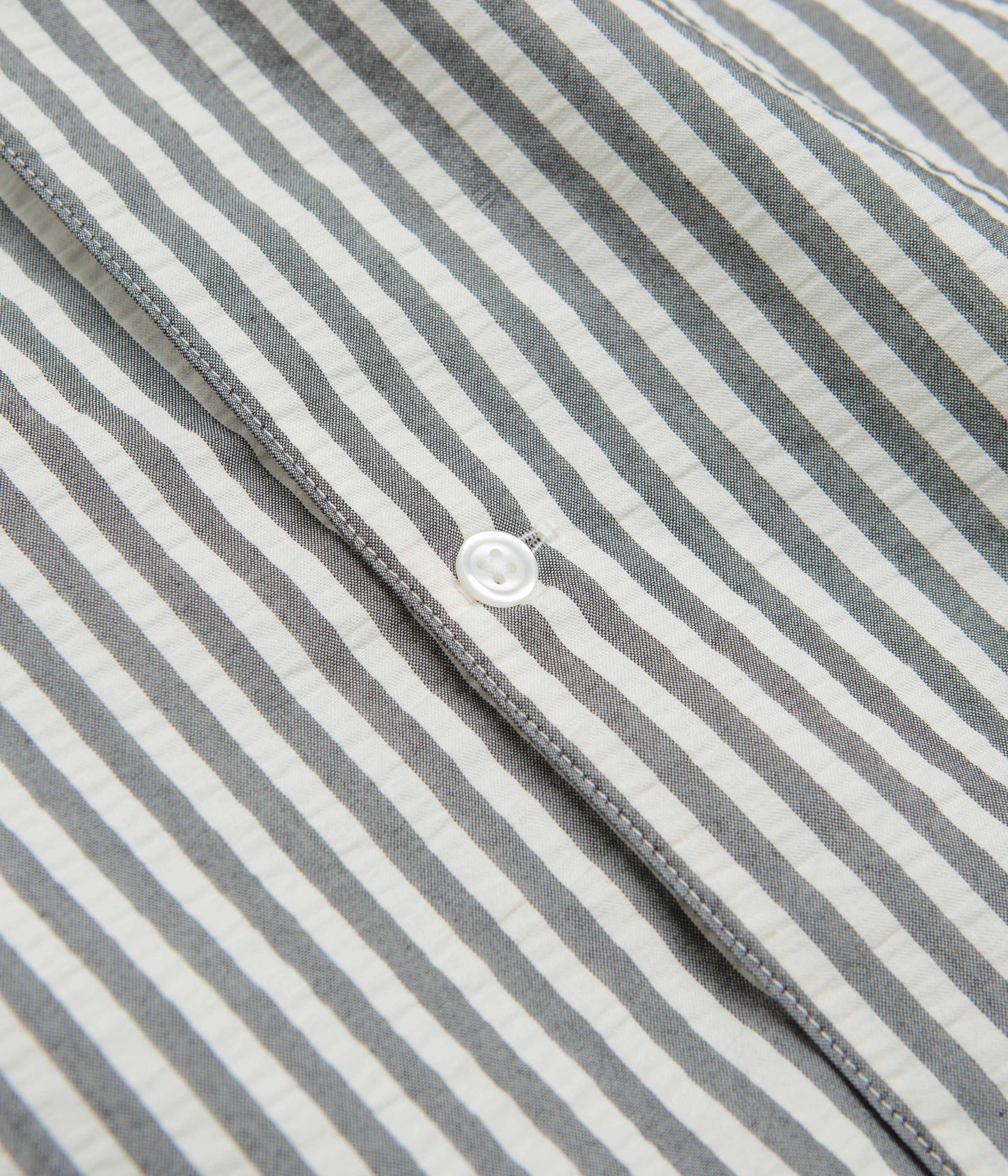 Carhartt Leavel Short Sleeve Shirt - Leavel Stripe / Black / Wax