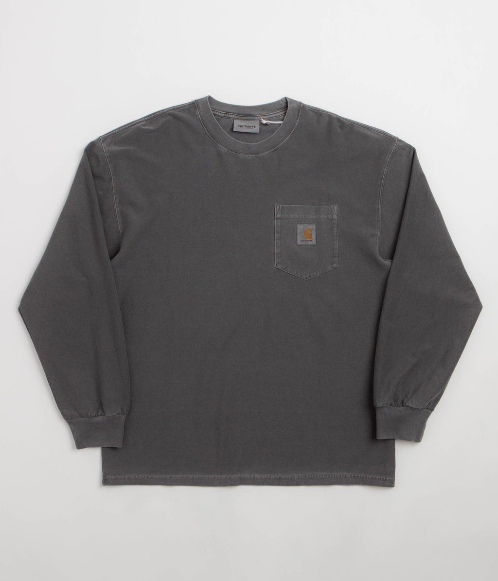 Carhartt Loose Pocket Long Sleeve T-Shirt - Black