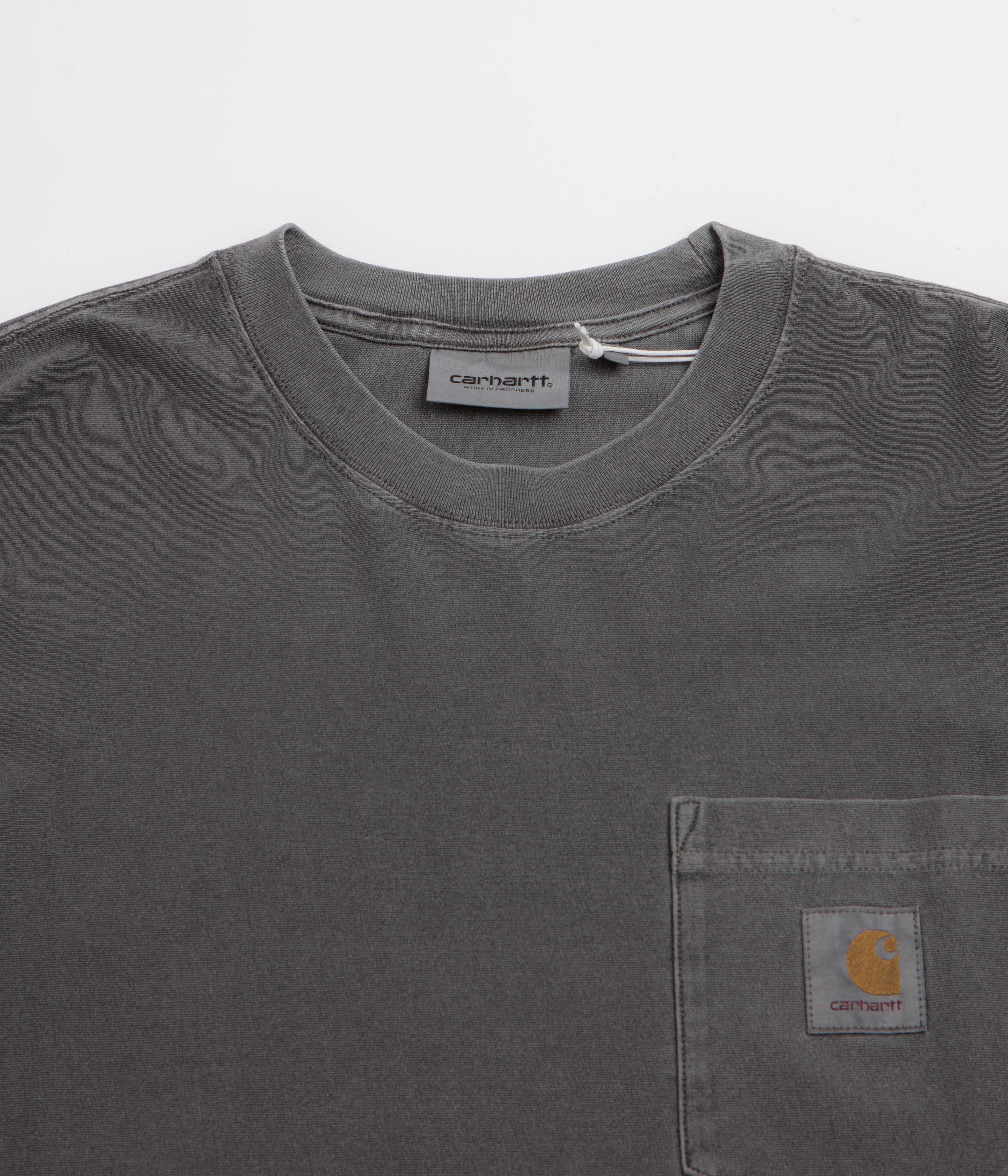 Carhartt Loose Pocket Long Sleeve T-Shirt - Black