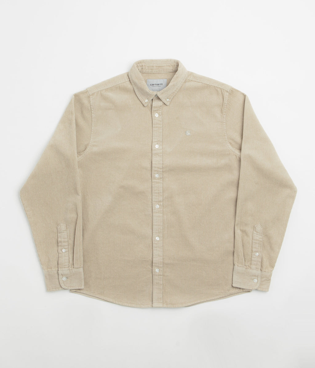 Carhartt Madison Cord Shirt - Wall / Wall