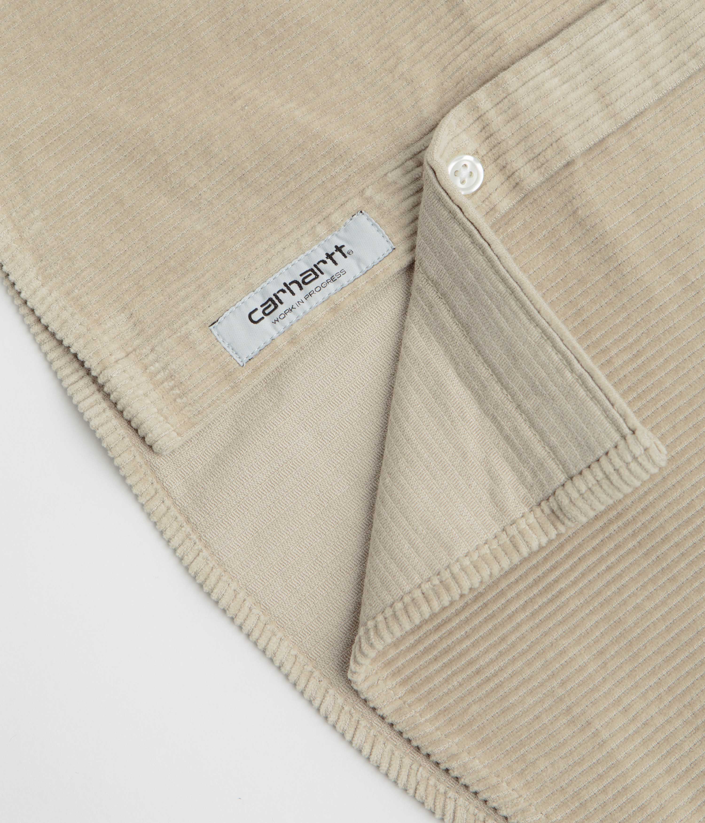 Carhartt Madison Cord Shirt - Wall / Wall