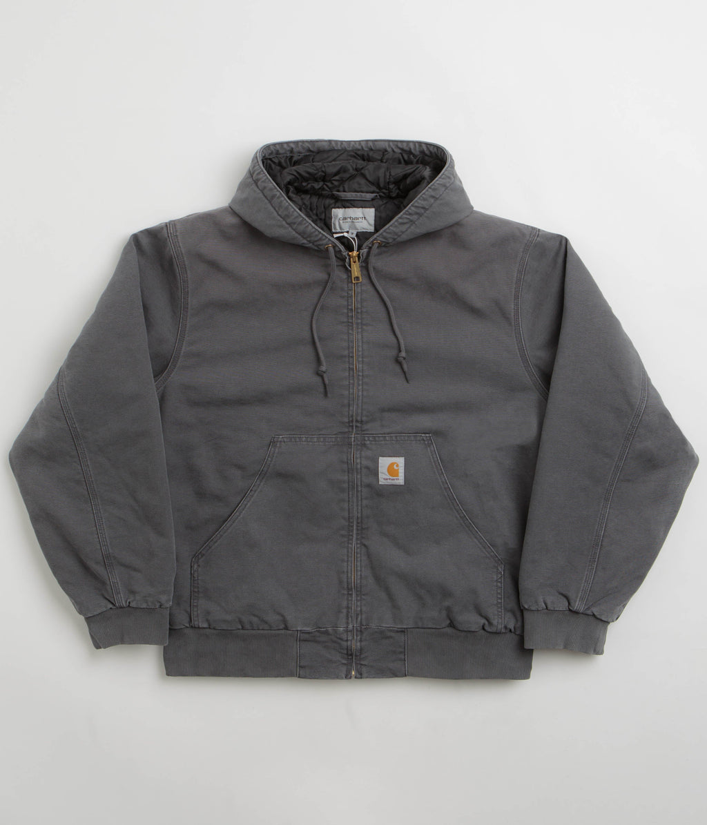Carhartt OG Active Jacket - Graphite Stone Canvas