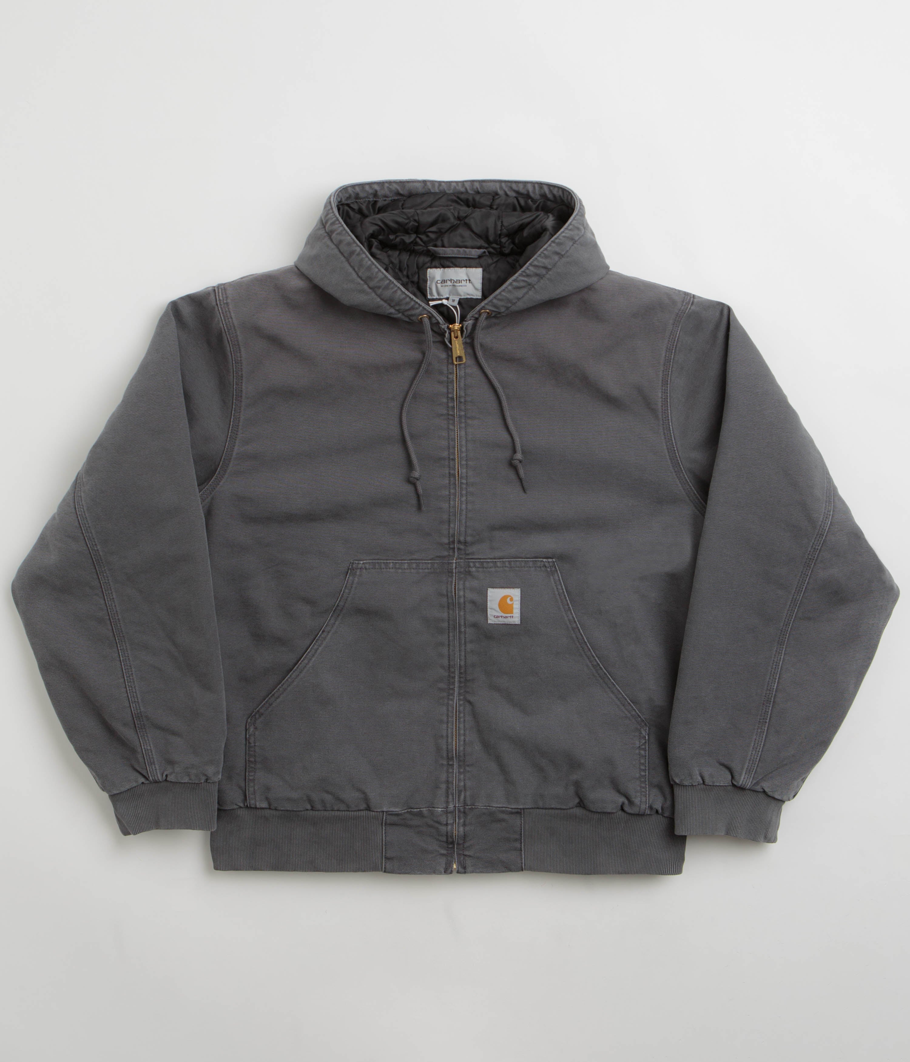 Carhartt OG Active Jacket - Graphite Stone Canvas