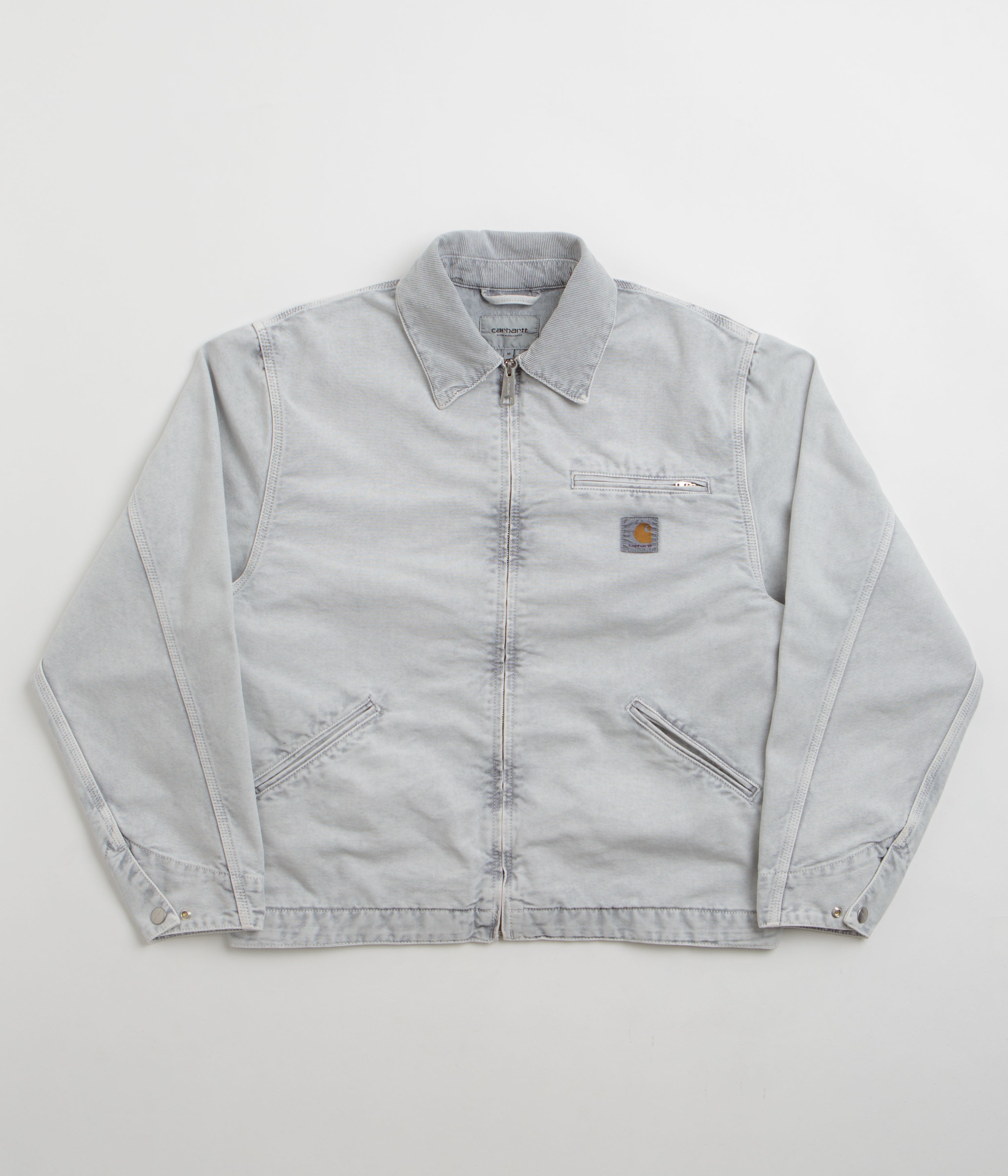 Carhartt OG Detroit Jacket - Black / Black Chalk Wash