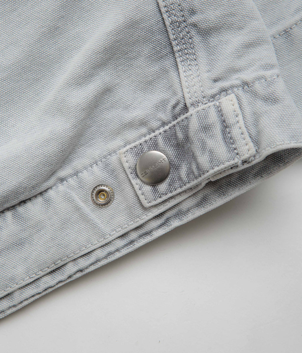 Carhartt OG Detroit Jacket - Black / Black Chalk Wash