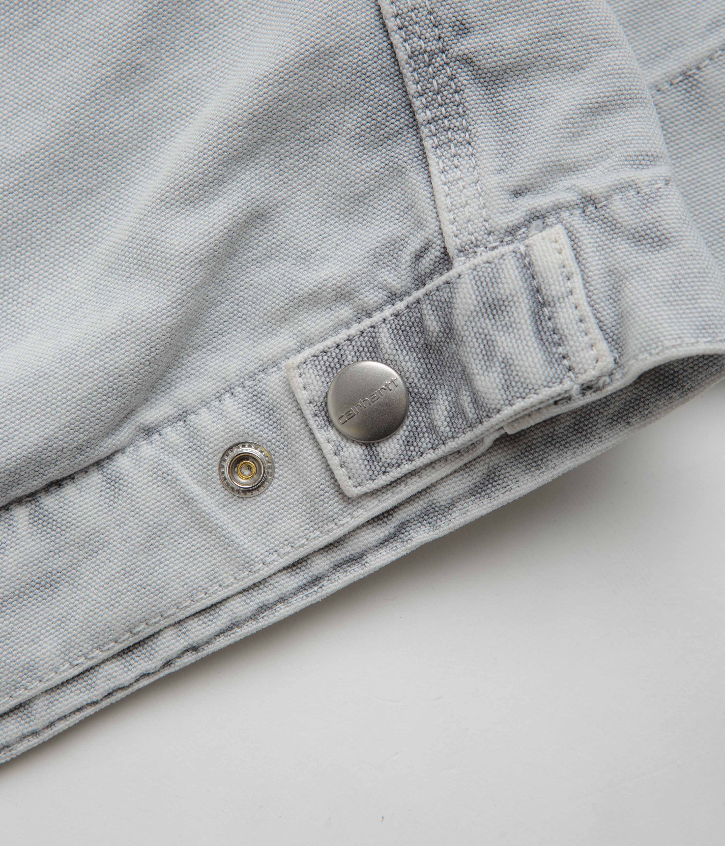 Carhartt OG Detroit Jacket - Black / Black Chalk Wash