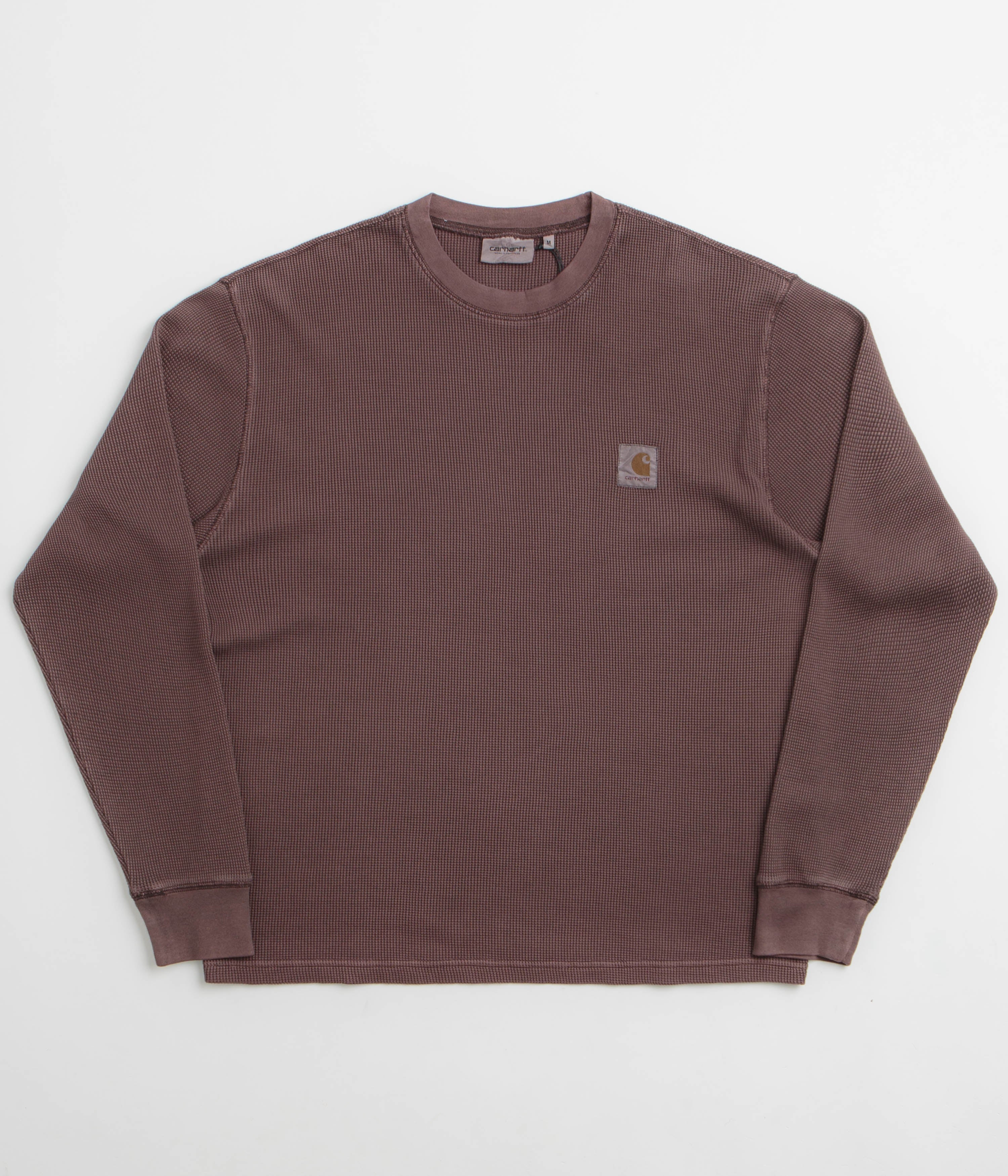 Carhartt Vista Waffle Long Sleeve T-Shirt - Palisander