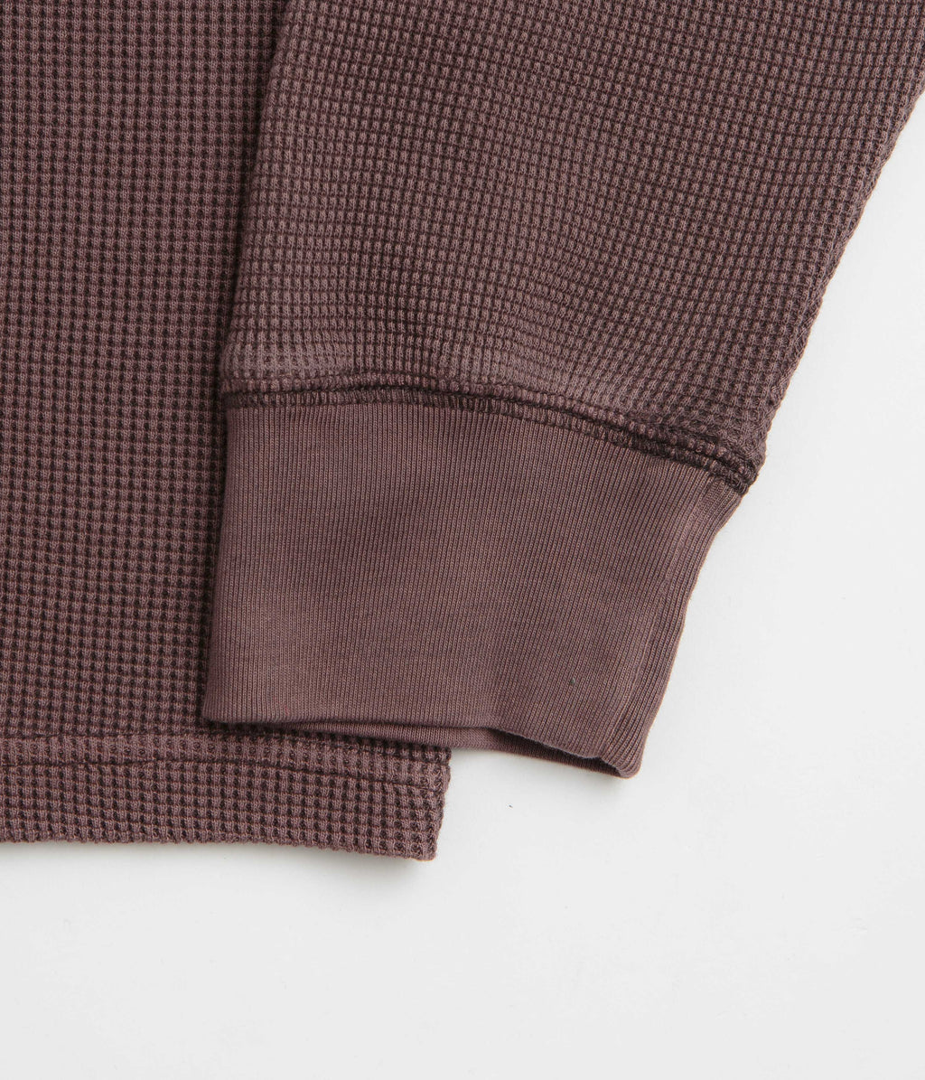 Carhartt Vista Waffle Long Sleeve T-Shirt - Palisander