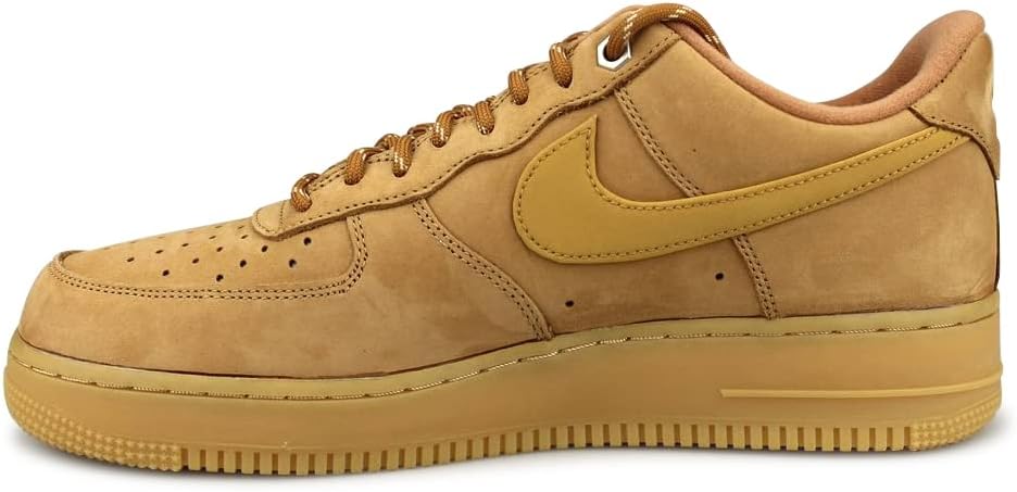 Men's Nike Air Force 1 '07 WB Flax/Wheat-Gum Light Brown (CJ9179 200)