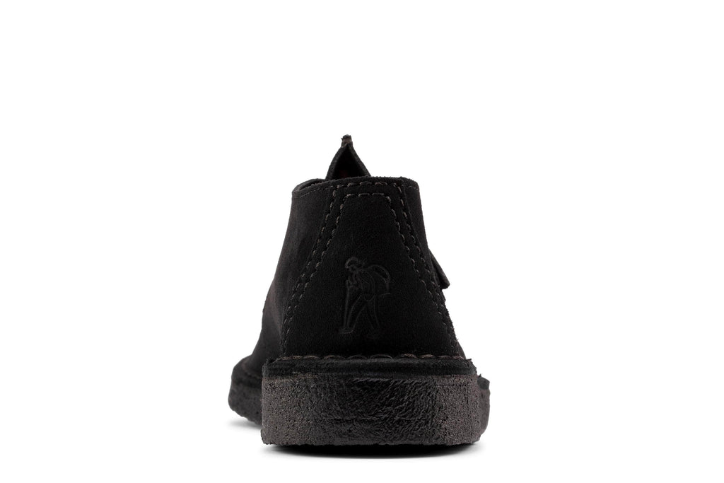 Clarks Desert Trek Black Sde - Men's