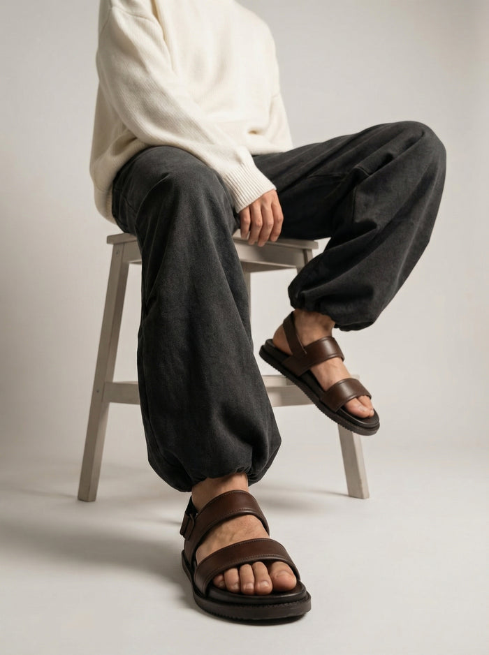 Coffee SD4 Sandals