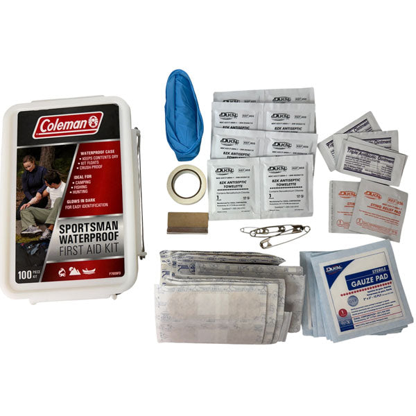 COLEMAN SPORTSMAN WATERPROOF FIRST AID KIT