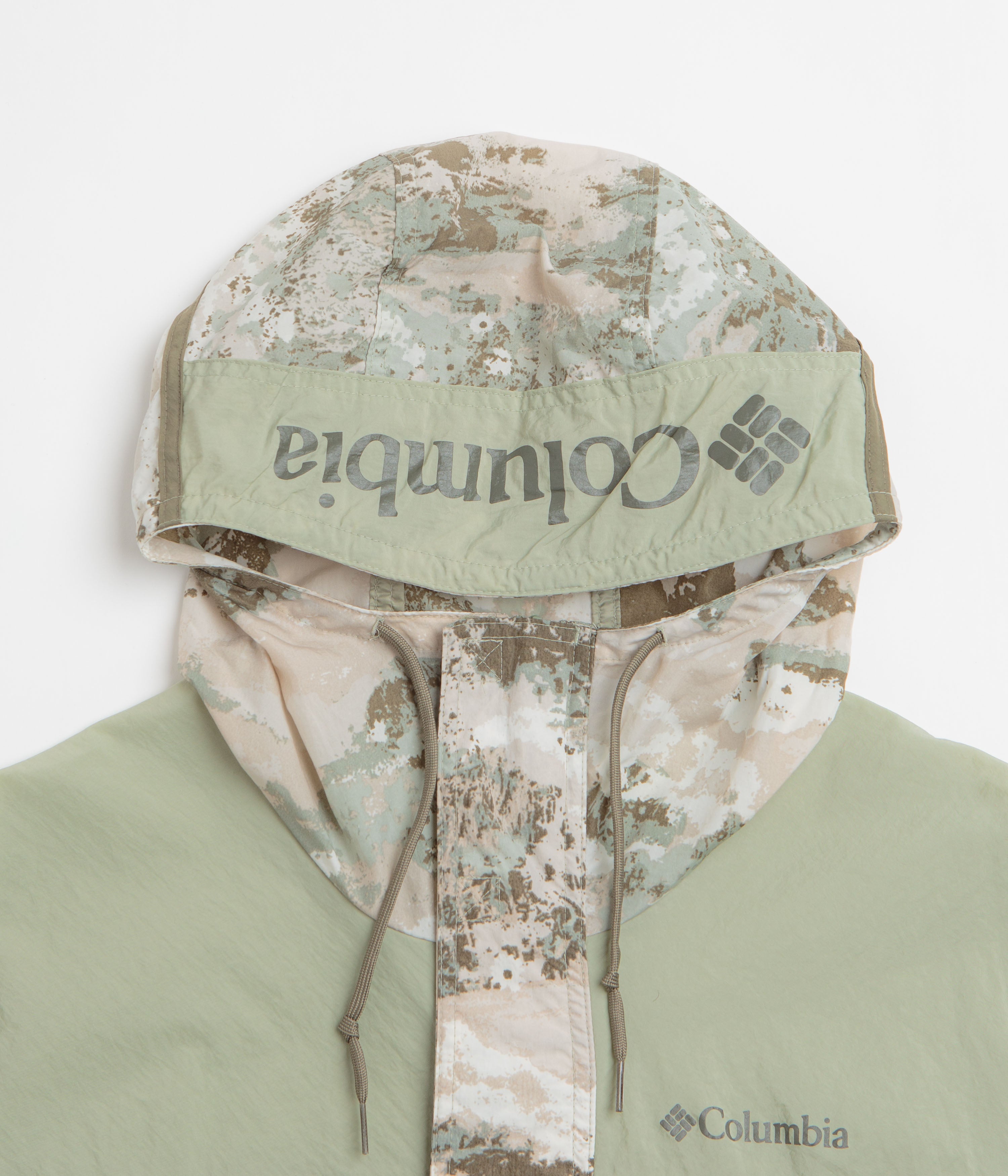 Columbia Challenger II Printed Windbreaker Jacket - Safari Fieldaze / Safari