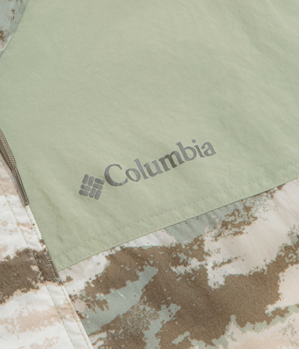 Columbia Challenger II Printed Windbreaker Jacket - Safari Fieldaze / Safari