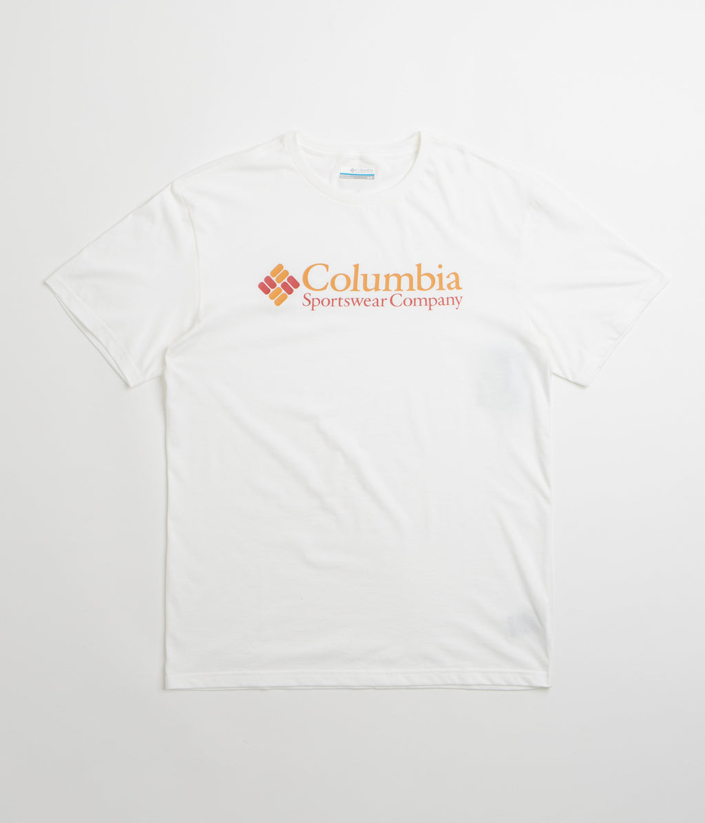 Columbia CSC Basic Logo T-Shirt - White / CSC Retro Logo
