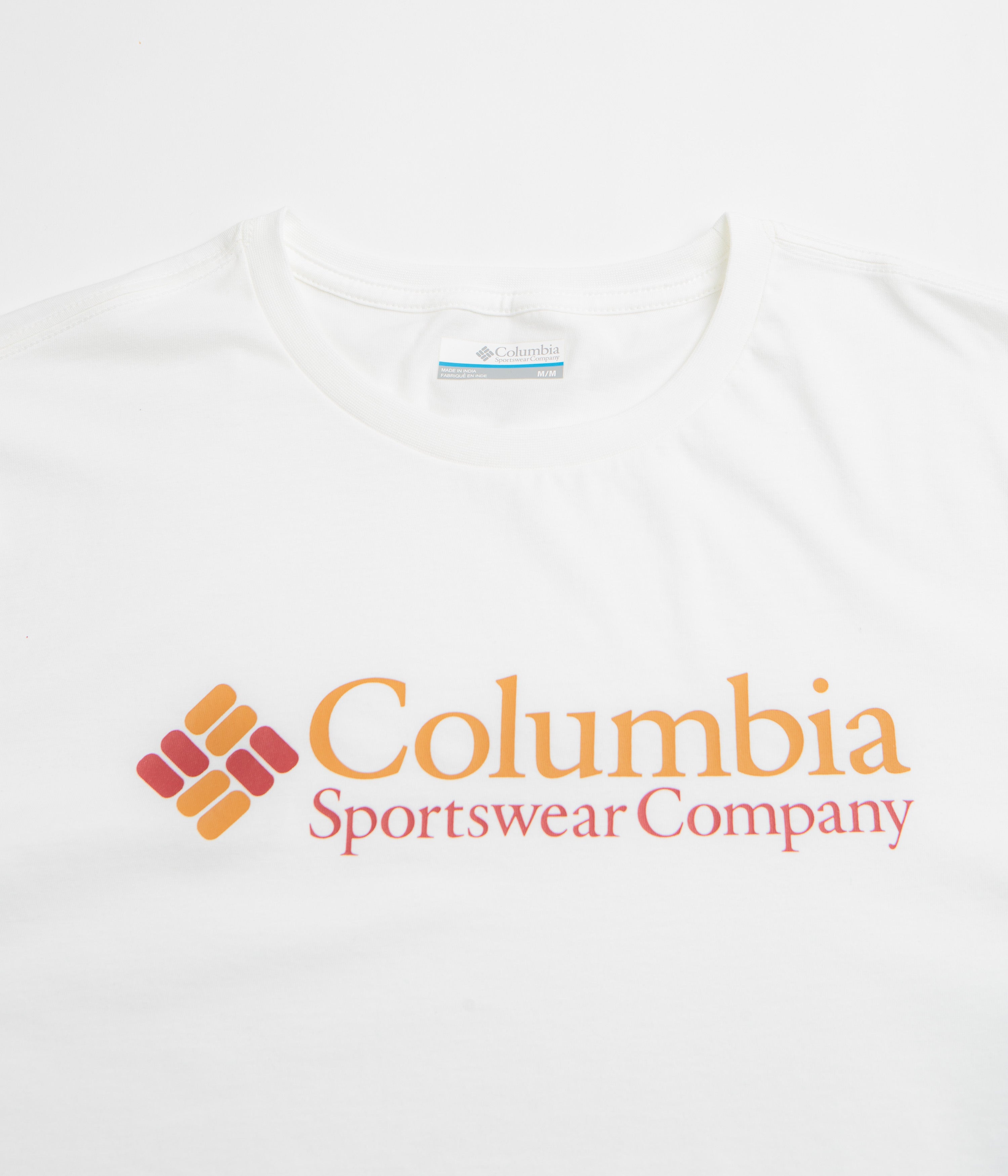 Columbia CSC Basic Logo T-Shirt - White / CSC Retro Logo