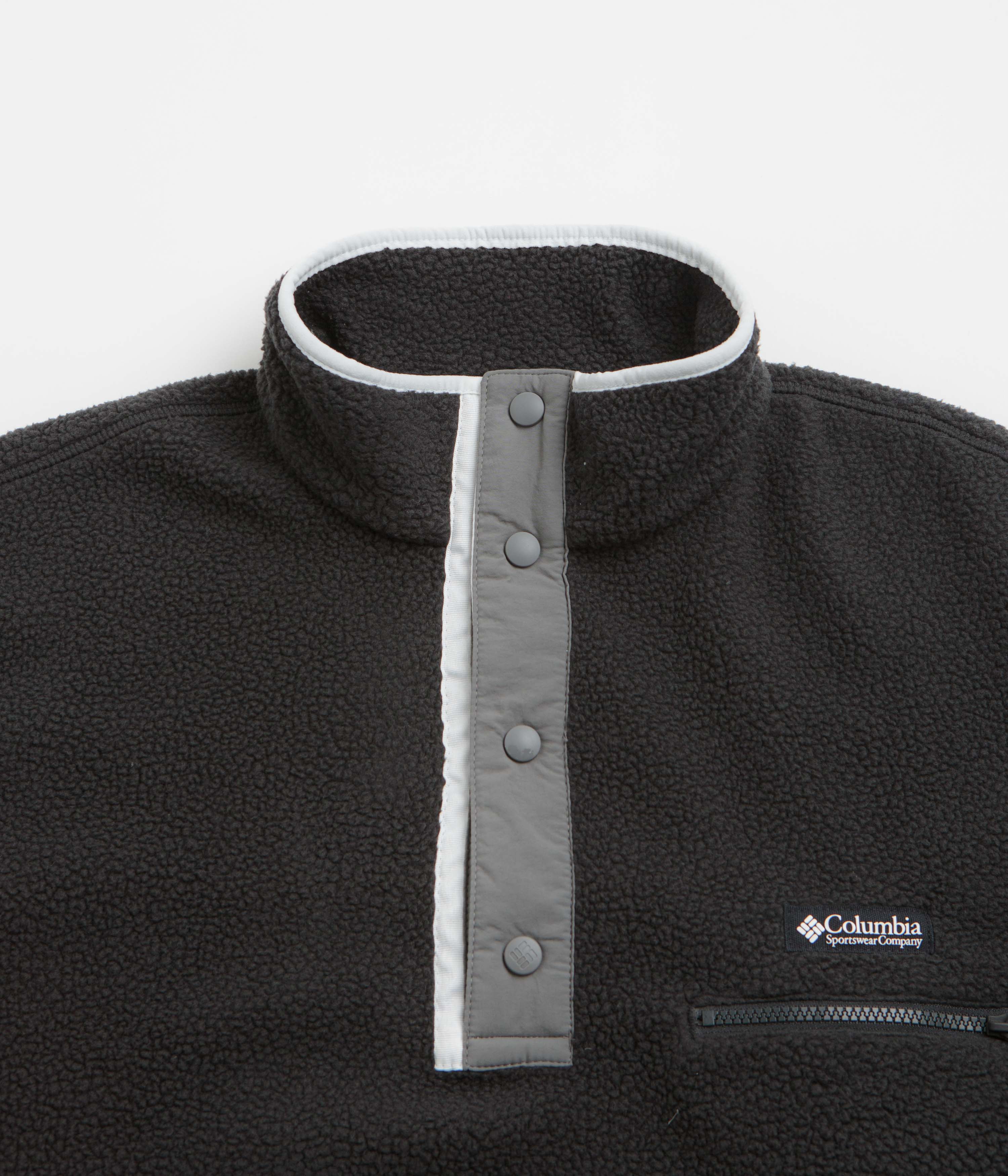 Columbia Helvetia II Half Snap Fleece - Black