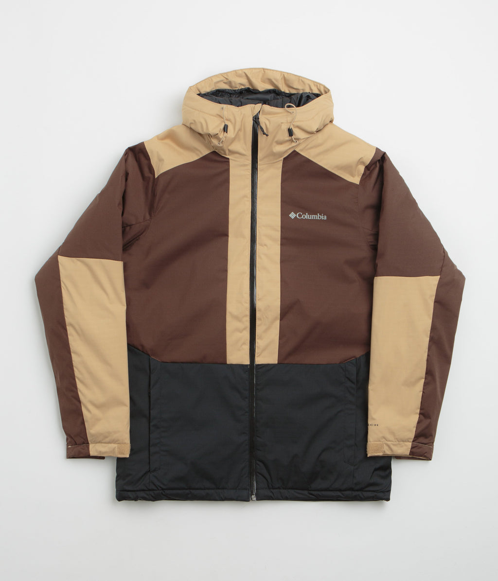 Columbia Point Park II Insulated Jacket - Black / Tobacco / Canoe