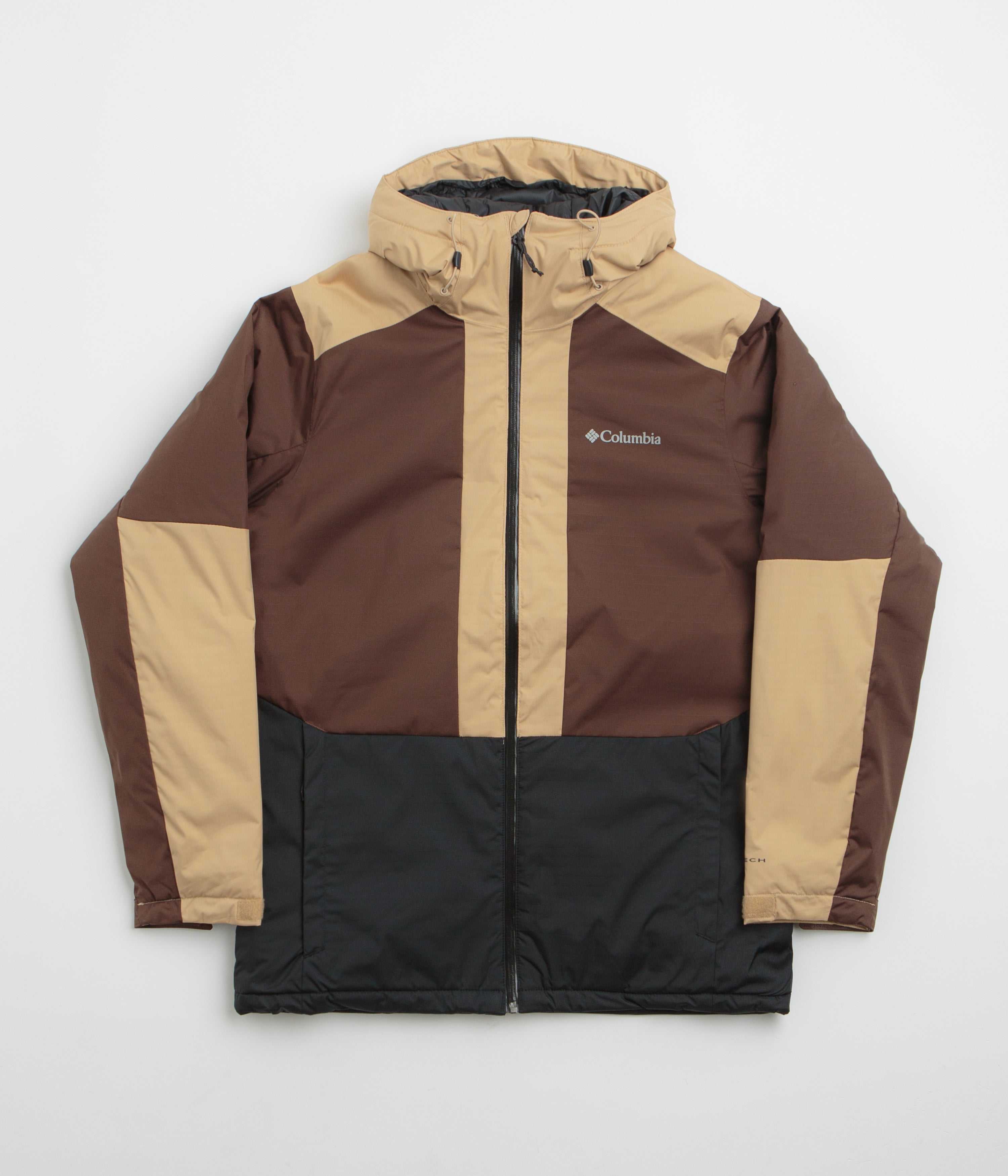Columbia Point Park II Insulated Jacket - Black / Tobacco / Canoe