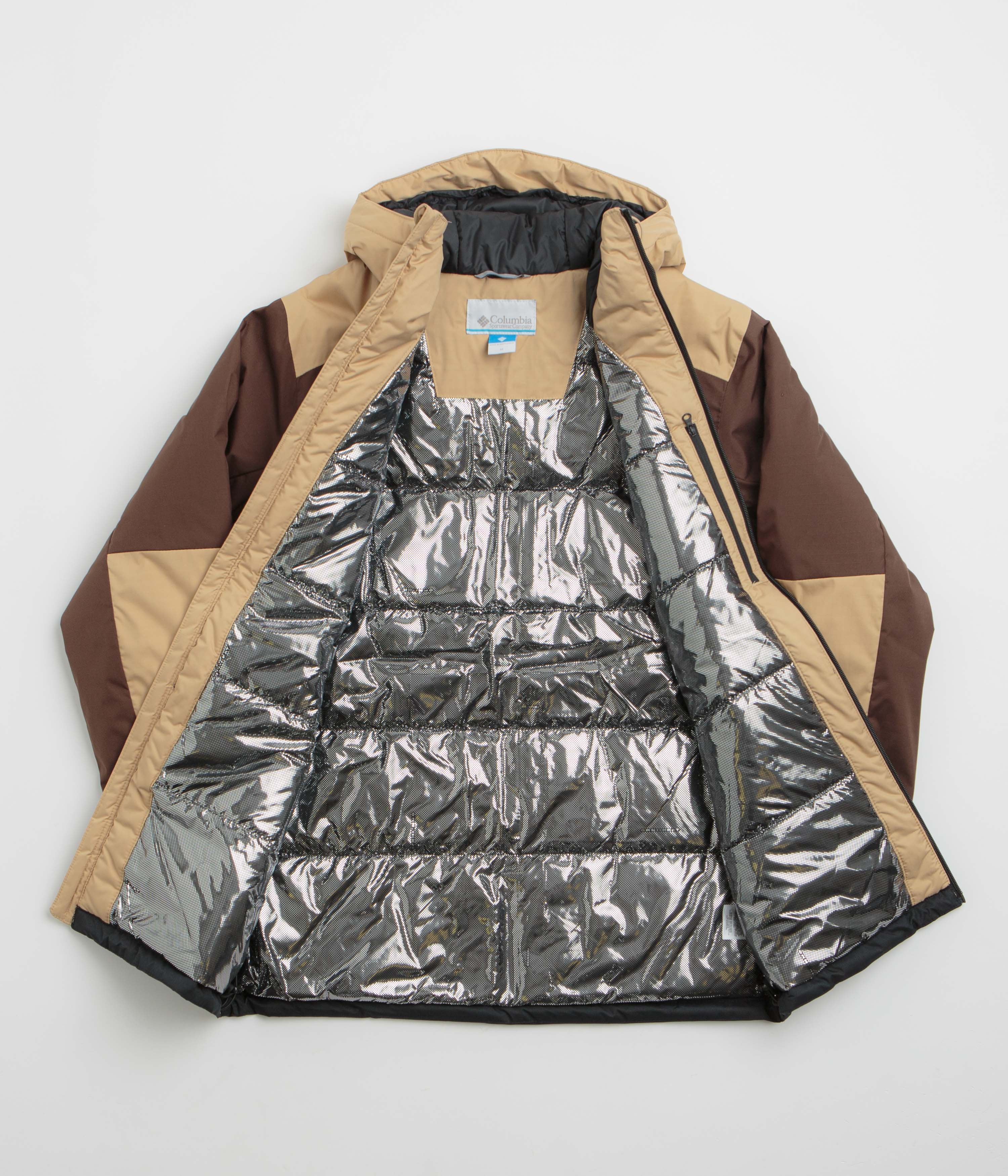 Columbia Point Park II Insulated Jacket - Black / Tobacco / Canoe