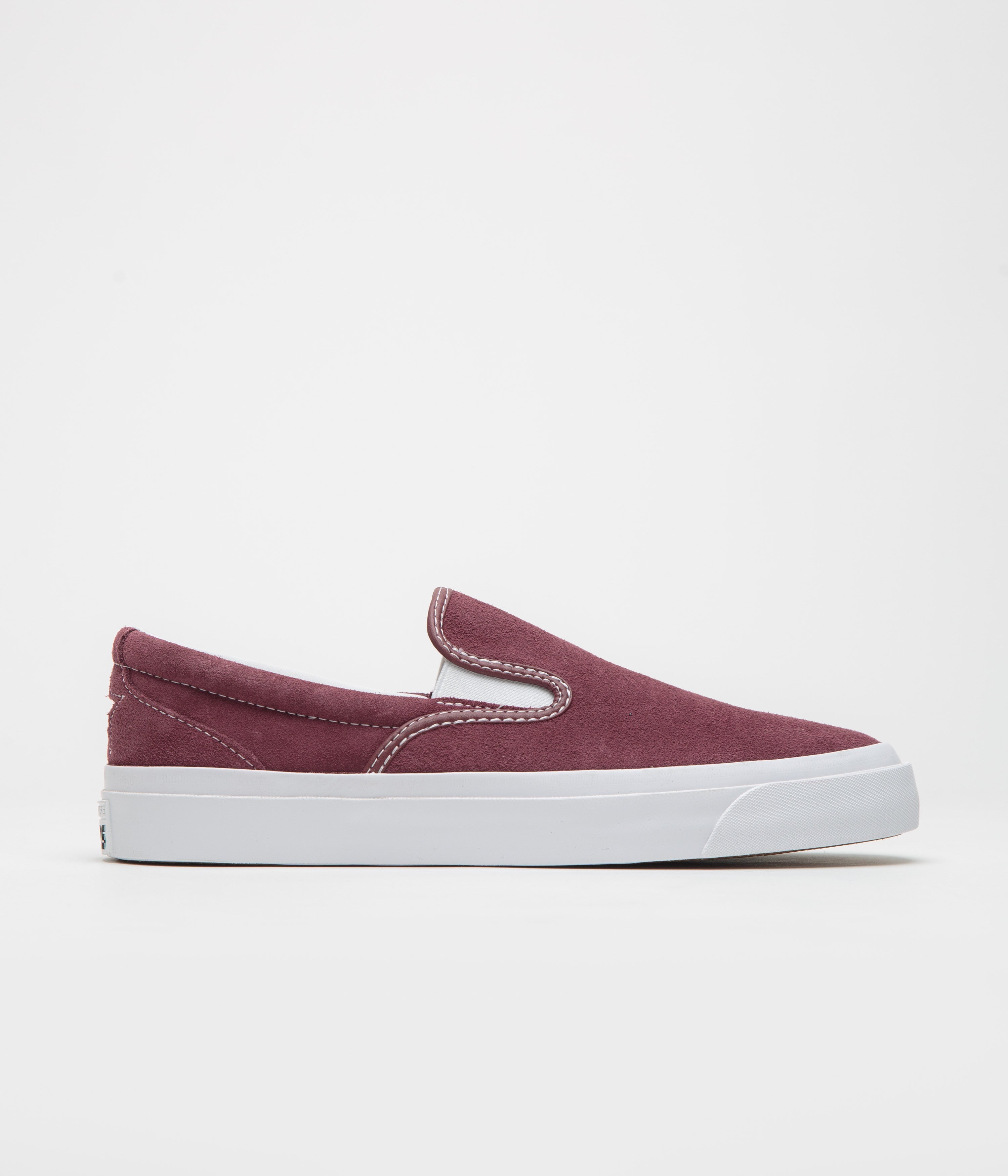 Converse One Star CC Slip Pro Shoes - Deep Bordeaux / White / White