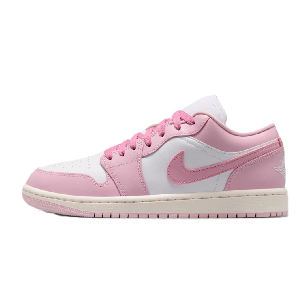 Women's Jordan 1 Low Iced Carmine/White (DC0774 607)