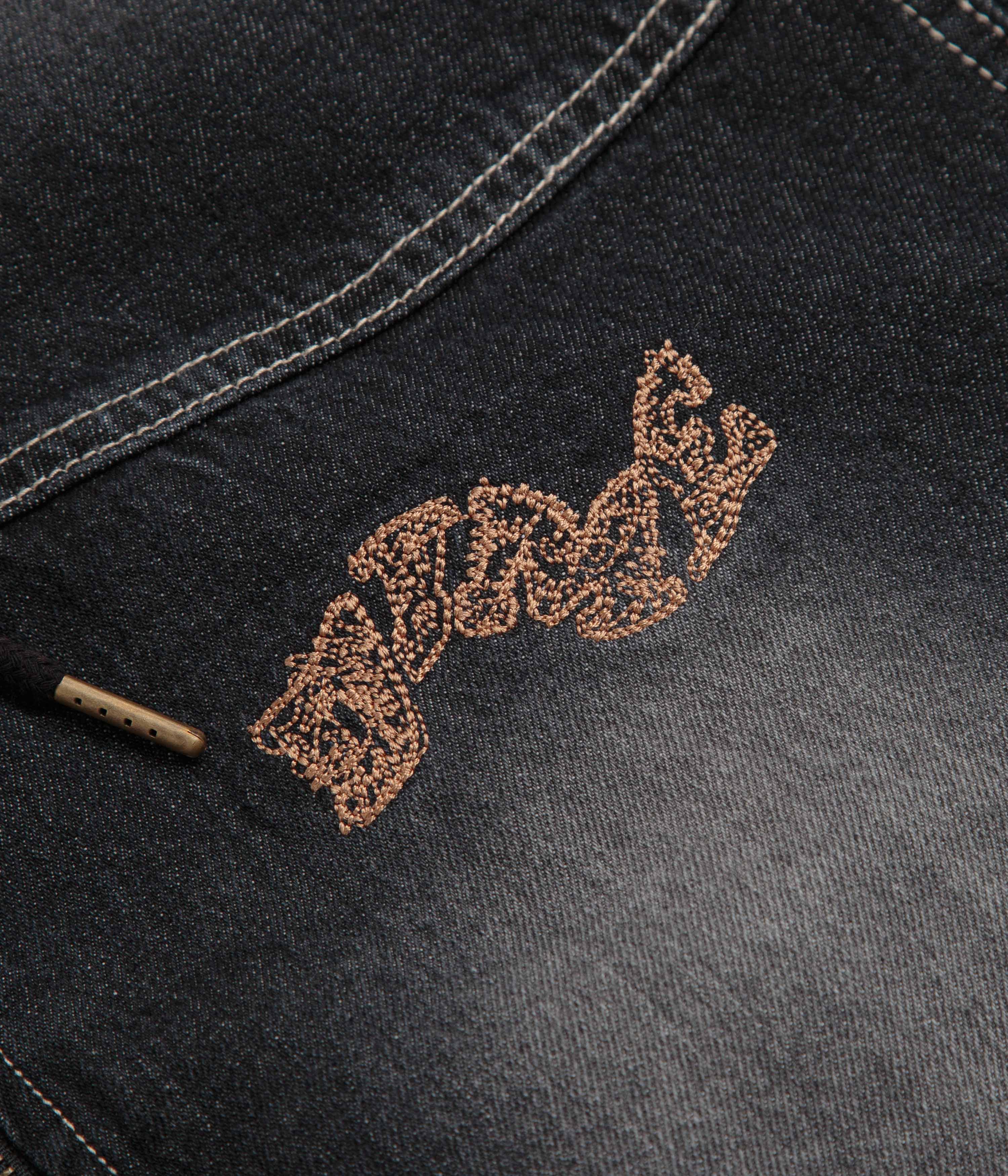 Dime Hooded Utility Jacket - Sandblasted Black