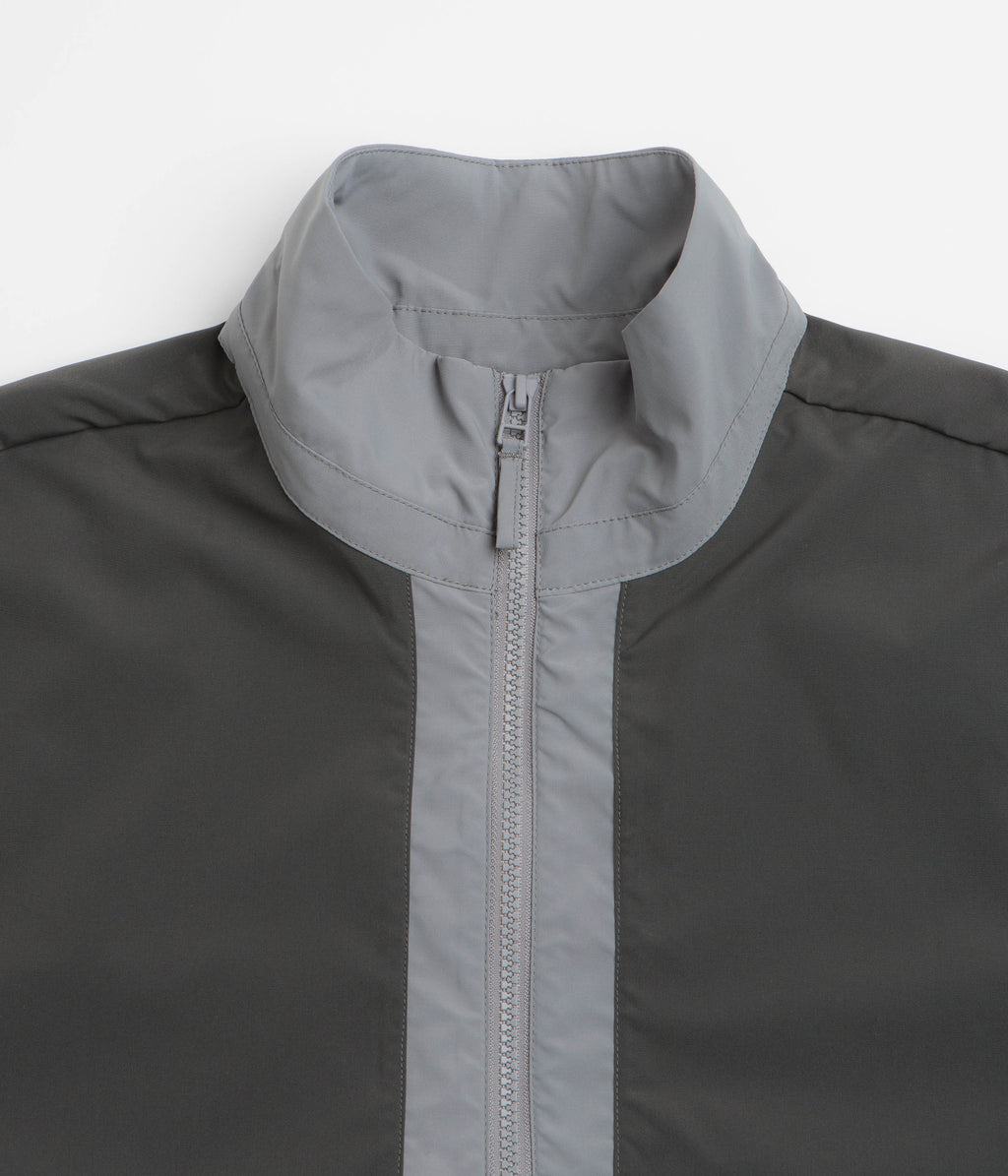 Dime Two Tone Windbreaker Jacket - Charcoal