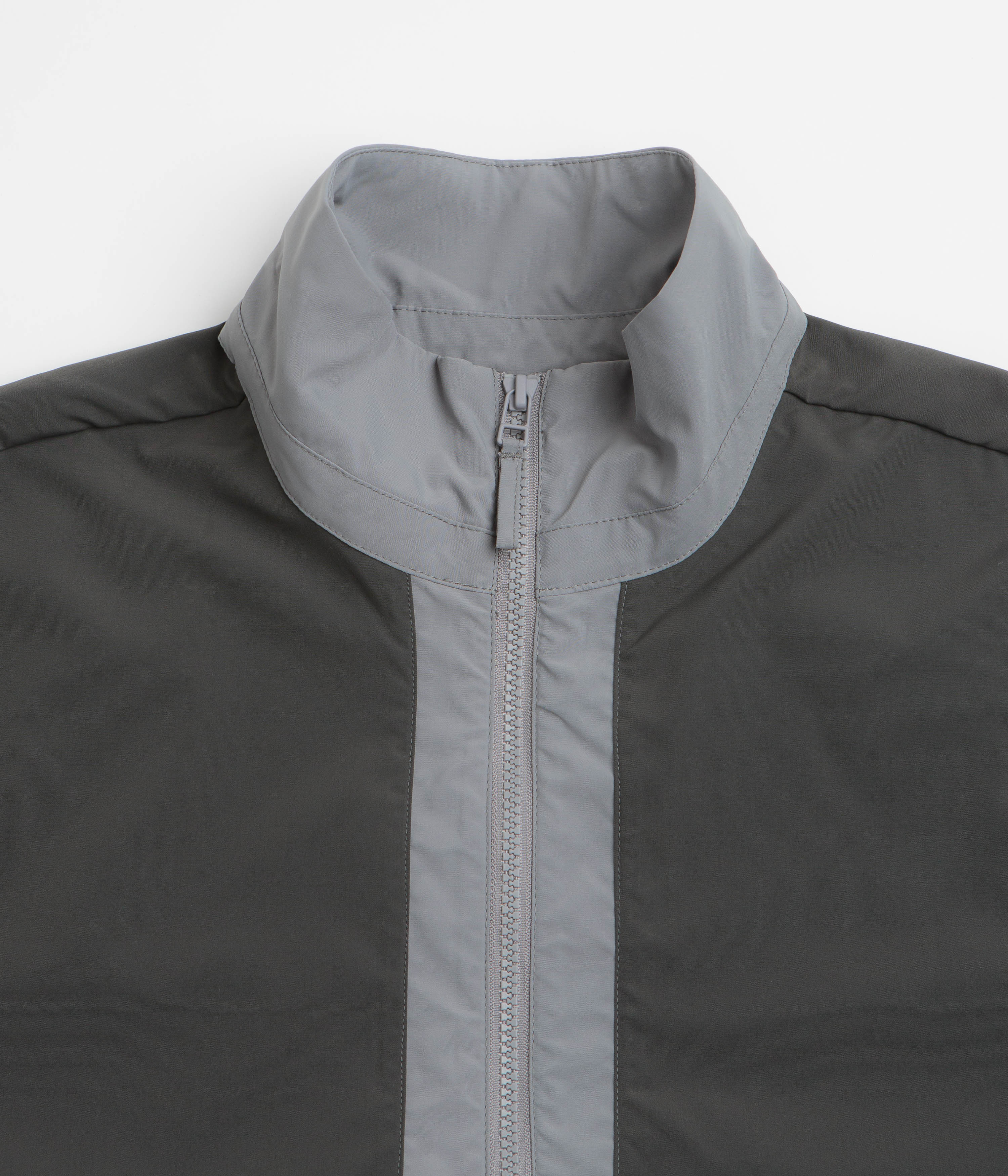 Dime Two Tone Windbreaker Jacket - Charcoal