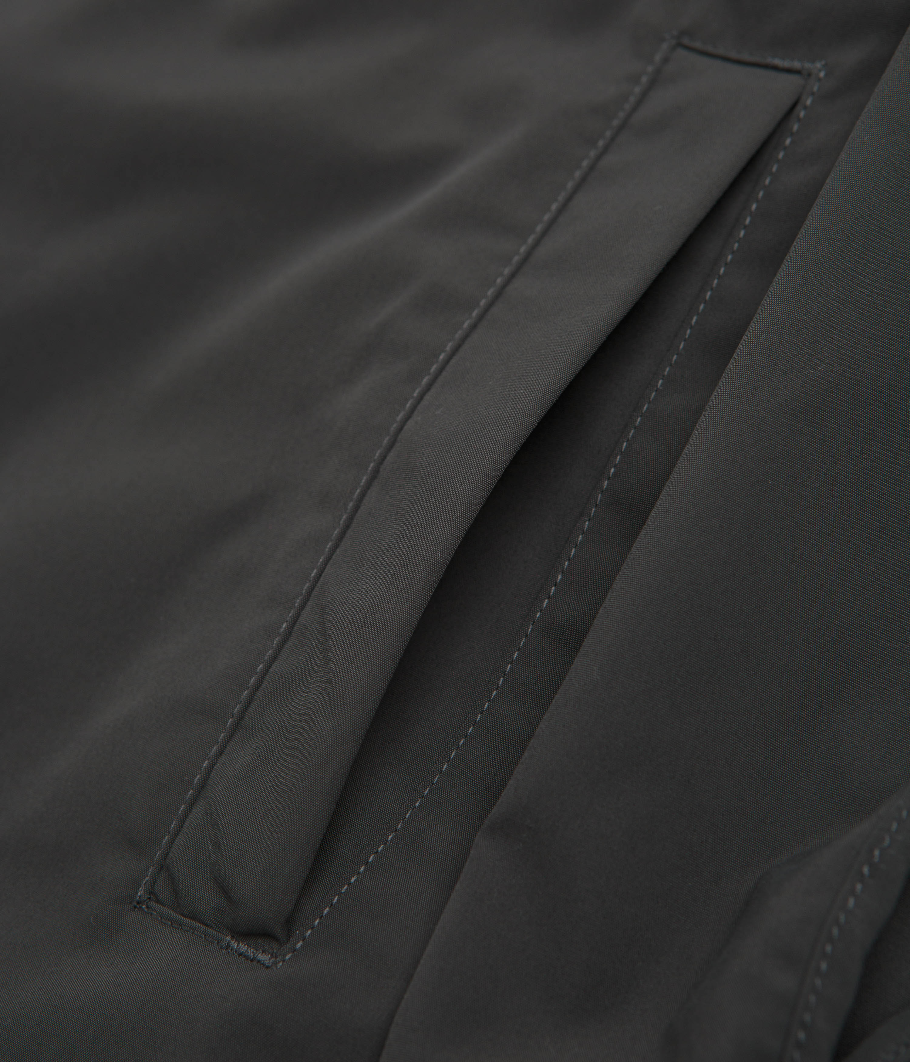 Dime Two Tone Windbreaker Jacket - Charcoal
