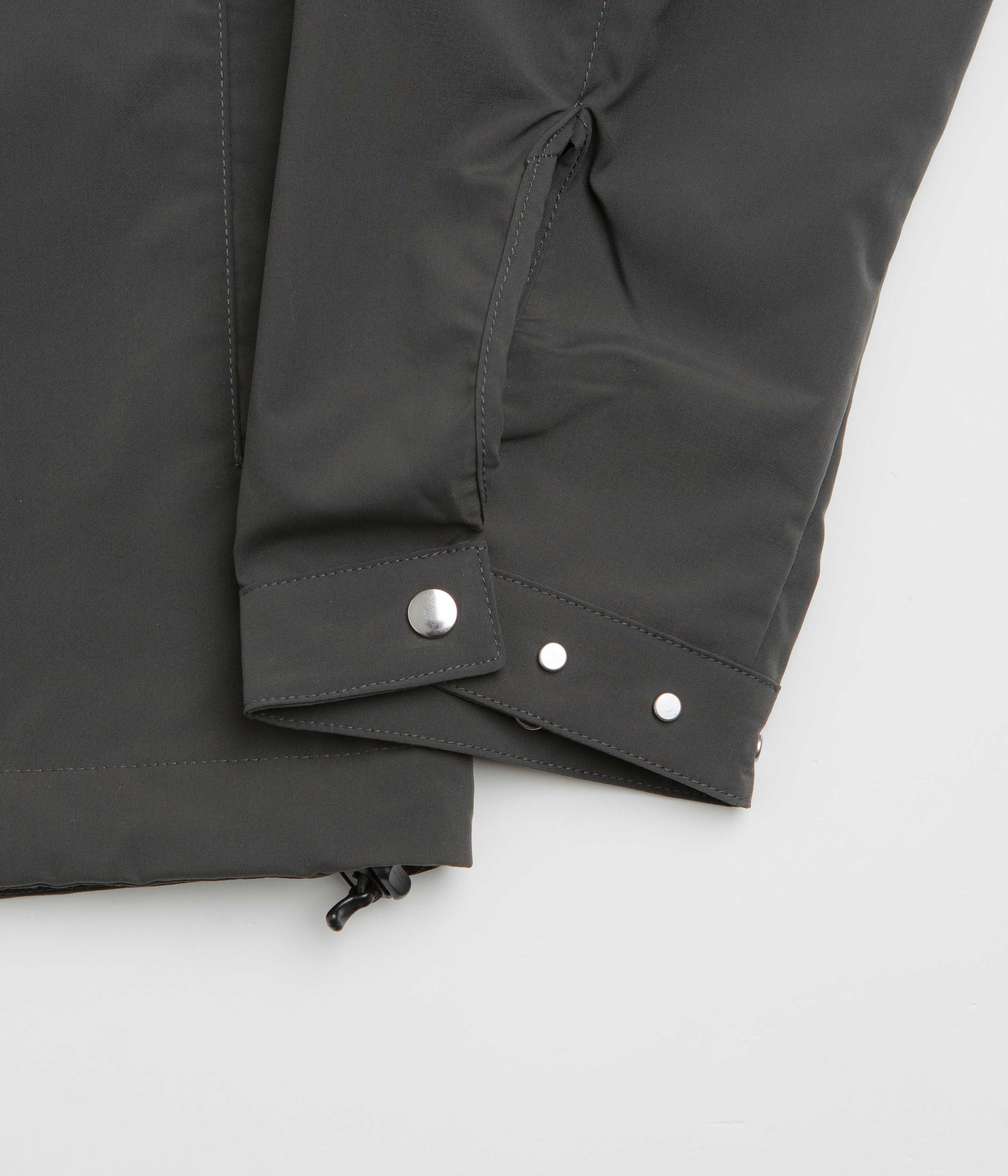 Dime Two Tone Windbreaker Jacket - Charcoal