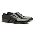 Double Monk Straps - 0125 BLK