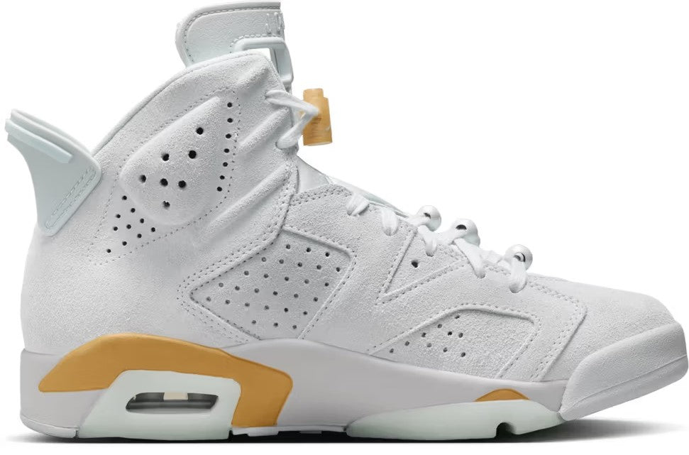 Women's Jordan 6 Retro "Pearl" Pure Platinum/Glacier Blue (DQ4914 074)