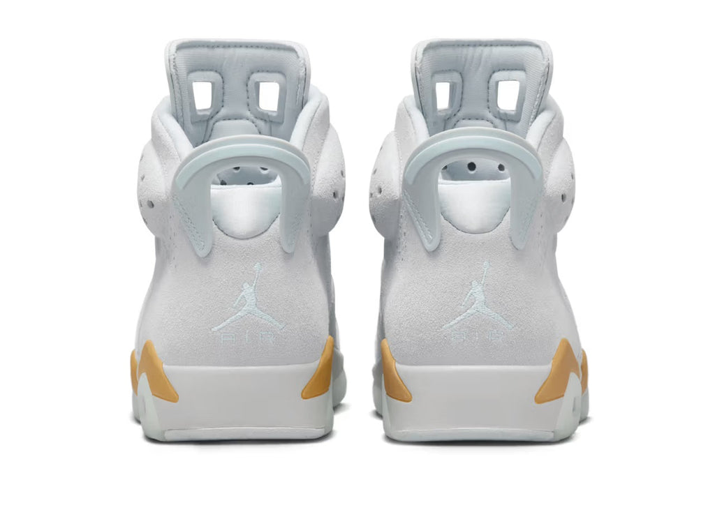 Women's Jordan 6 Retro "Pearl" Pure Platinum/Glacier Blue (DQ4914 074)