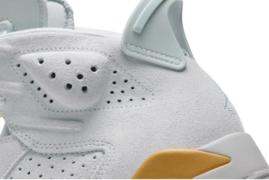 Women's Jordan 6 Retro "Pearl" Pure Platinum/Glacier Blue (DQ4914 074)