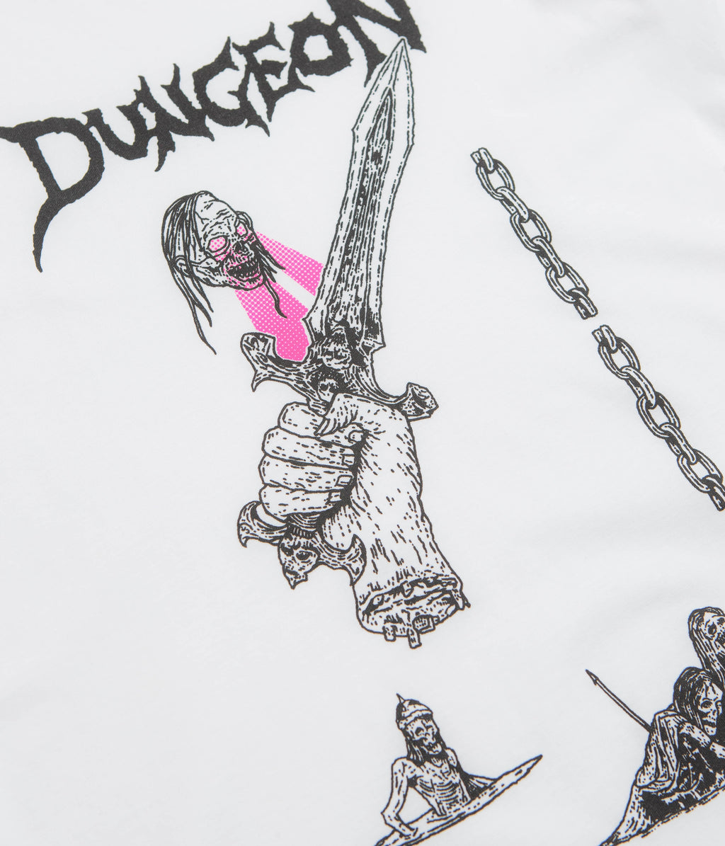 Dungeon Power Of The Sword T-Shirt - White