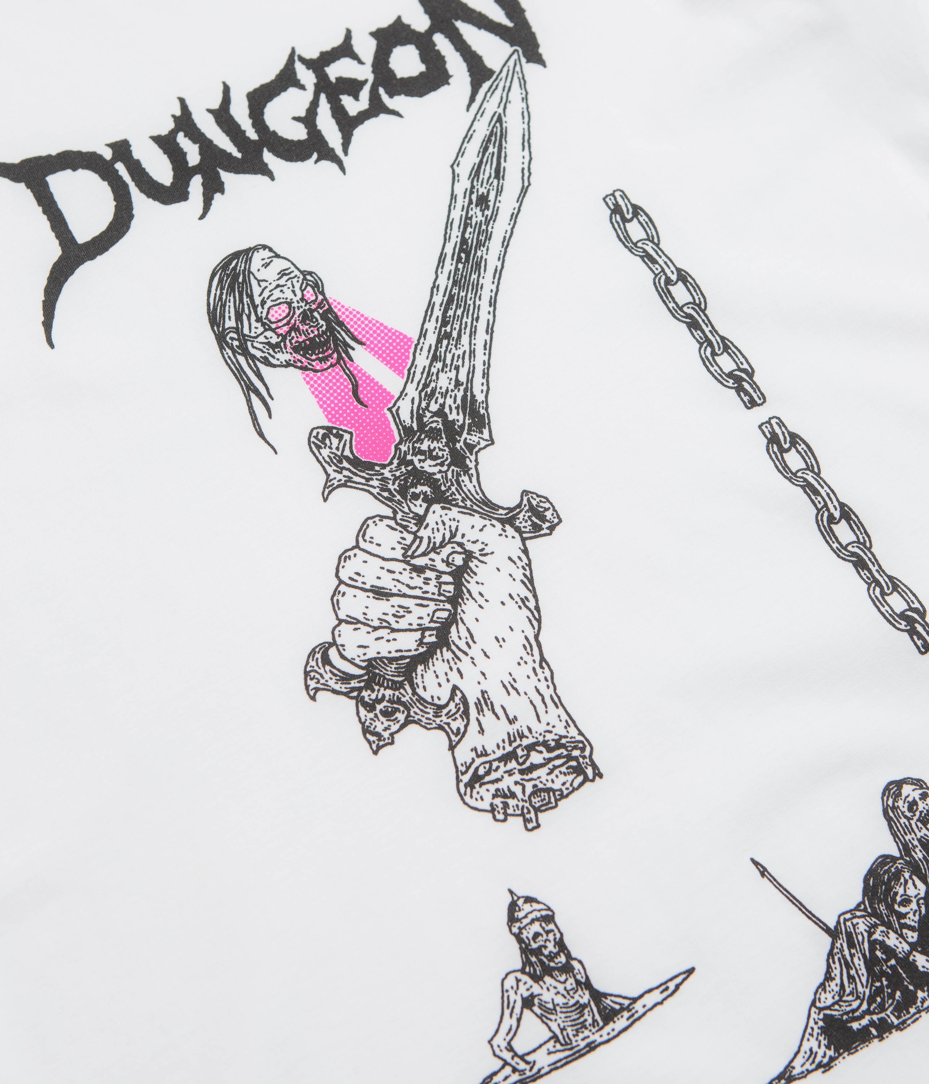 Dungeon Power Of The Sword T-Shirt - White