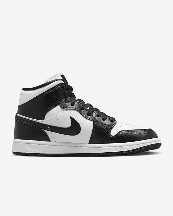 Women's Air Jordan 1 Mid White/Black-White (DV0991 101)