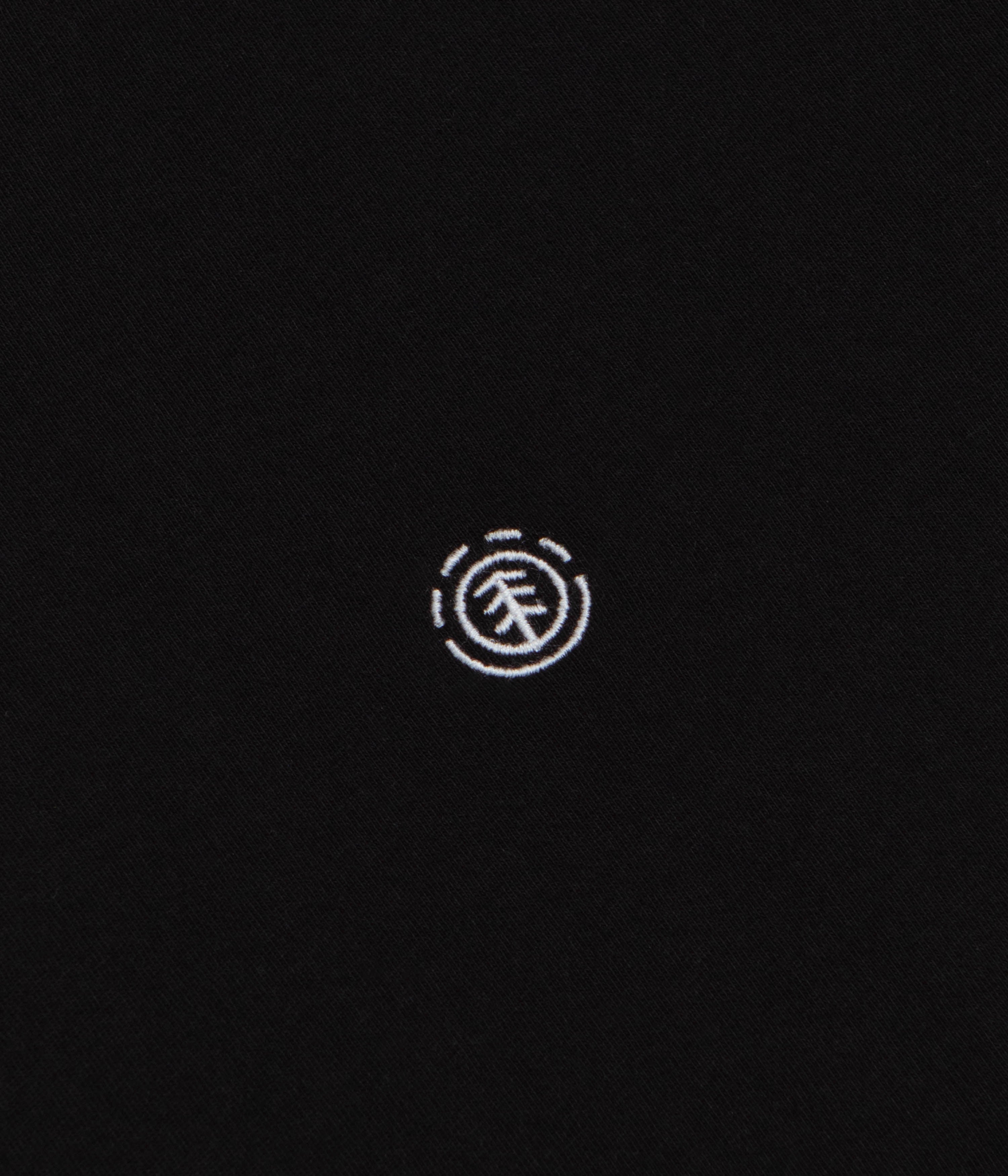Element Icon Embroidery T-Shirt - Flint Black