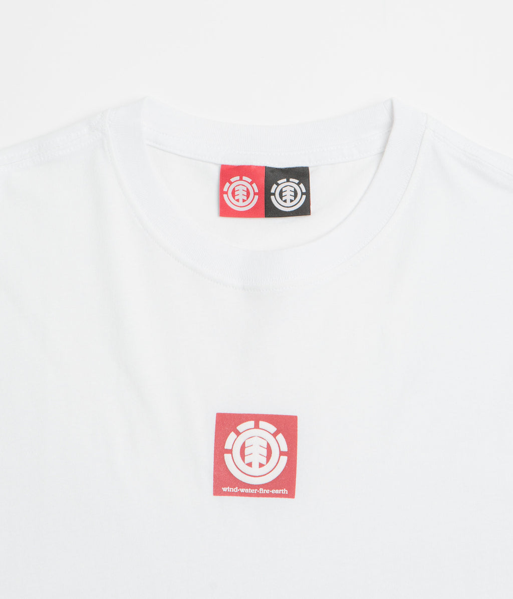 Element Square Logo T-Shirt - Optic White